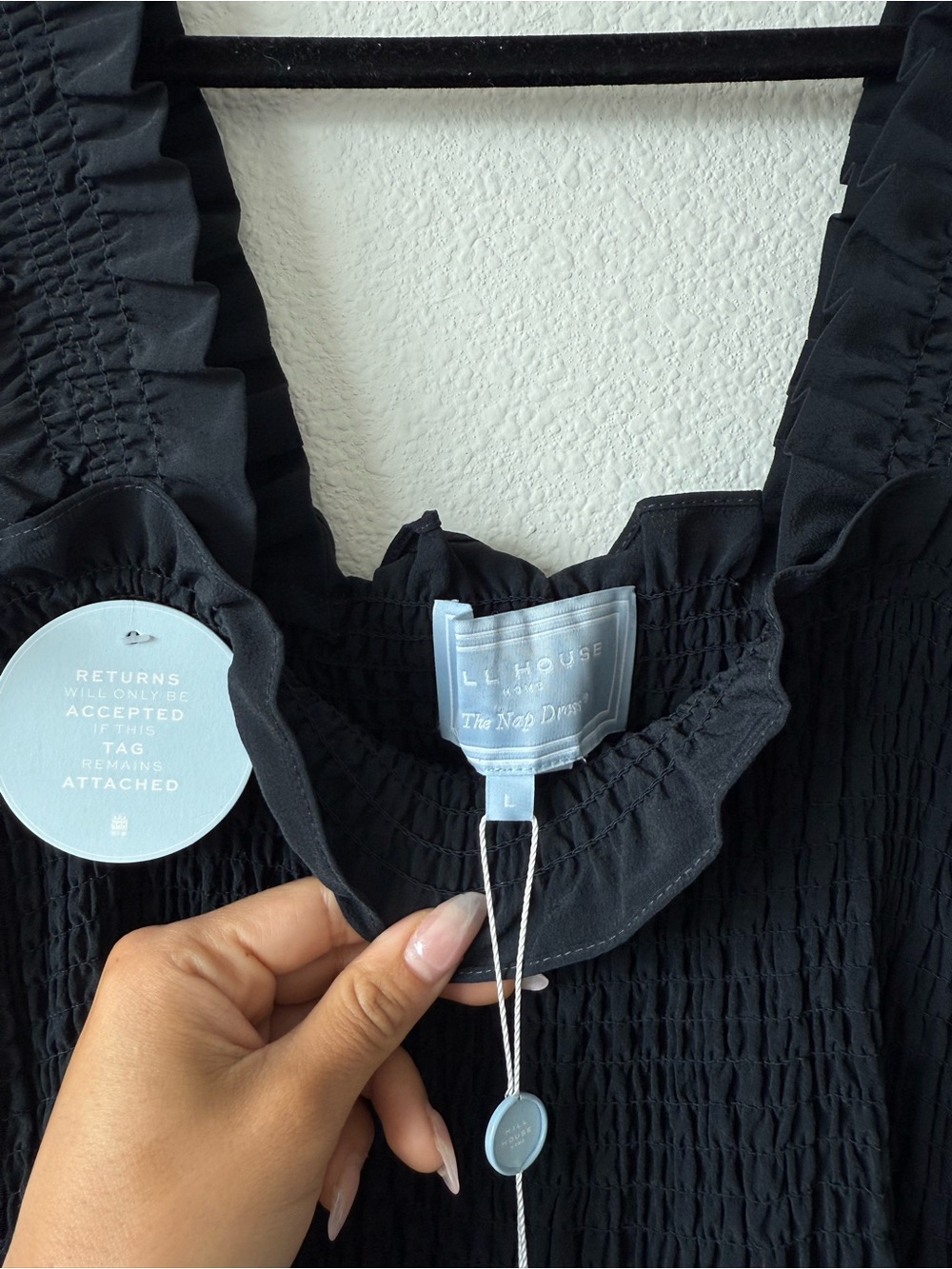 NWT Hill House
The Ellie Nap Dress - Black Crepe - Picture 7 of 10